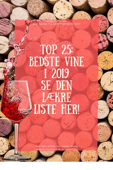 Top 25: Bedste vine i 2019